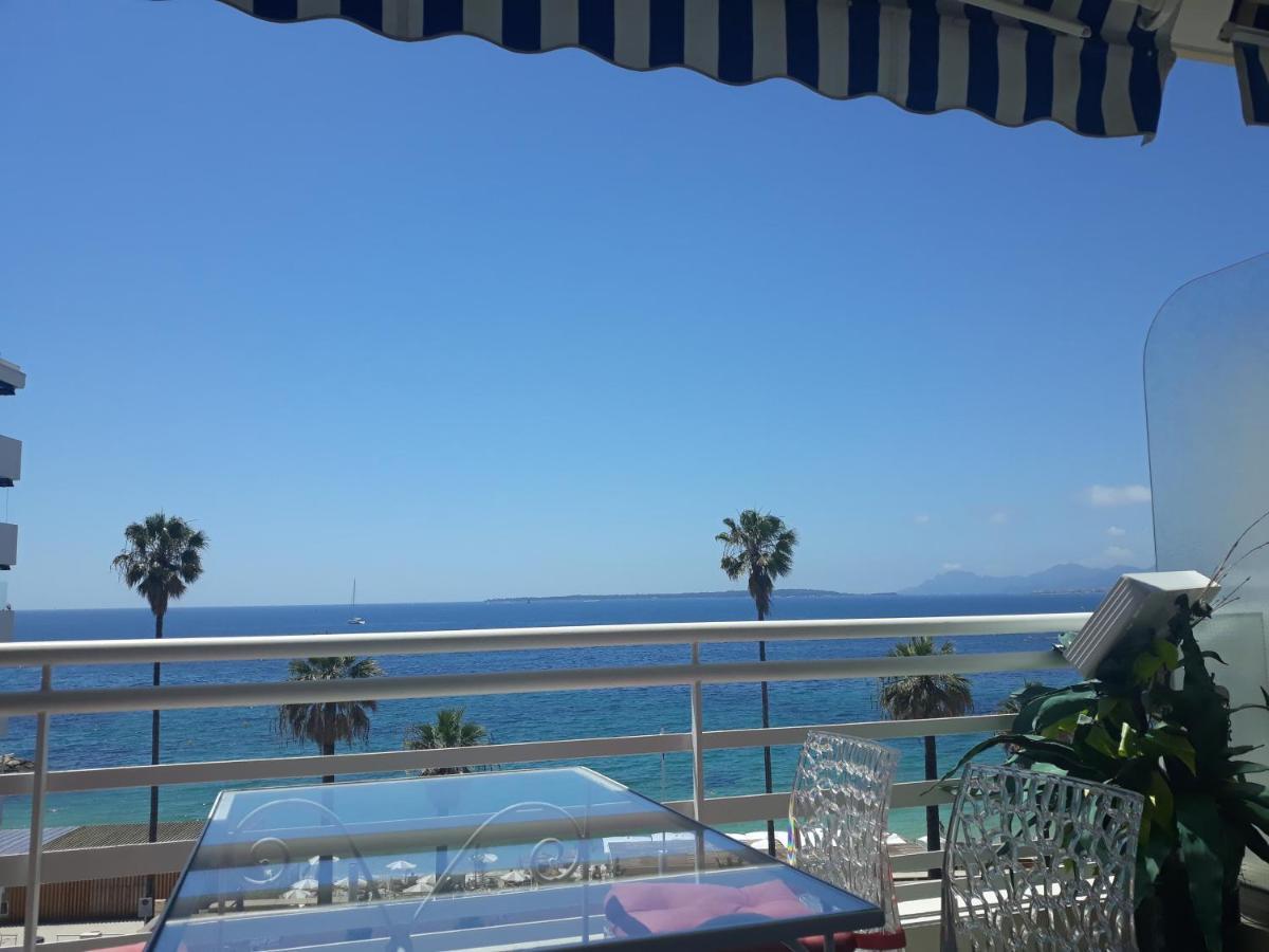 Le Palais Du Tropique Appartement Vue Mer 5E Etage Avec Ascenseur Juan-les-Pins Eksteriør bilde